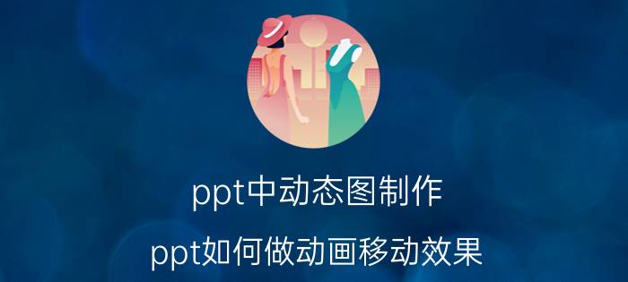 ppt中动态图制作 ppt如何做动画移动效果？